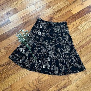 Ann Taylor LOFT embellished skirt